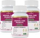 Vaginal Probiotika for kvinder pH Balance med Prebiotika - 60 Millioner Kvinder Probiotika for Vaginal Flora, Odor, Gær & fordøjelsessygdomme med Saffron, Cranberry, Vegan & Non- Gmo