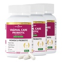 Vaginal Probiotika for kvinder pH Balance med Prebiotika - 60 Millioner Kvinder Probiotika for Vaginal Flora, Odor, Gær & fordøjelsessygdomme med Saffron, Cranberry, Vegan & Non- Gmo