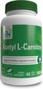 Acetyl L- Carnitin (500 mg, 60 kapsler)