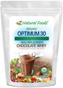 Z Naturlige fødevarer Optimum 30 Organic Chocolate Whey Meal Erstatning Powder