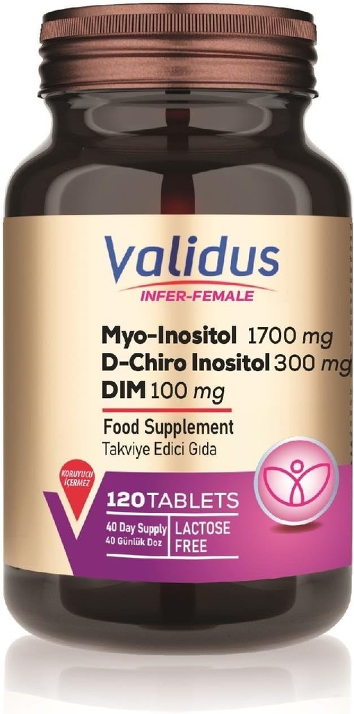 Validus Infer- kvindelige 120 tabletter