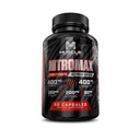 Nitrooxide Booster 3000mg med L- arginin, L- citrlin - Præ- workout supplement for muskelvækst, Stamina, Energi, Pumper, Vaskularitet - Non-GMO - 60 Kapsler