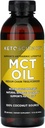 KETO VIDENSKAB Ketogen MCT Olie, Kosttilskud, fremstillet af 100% kokosnødder, fremmer energi, Unflavored, 15 Fl Oz
