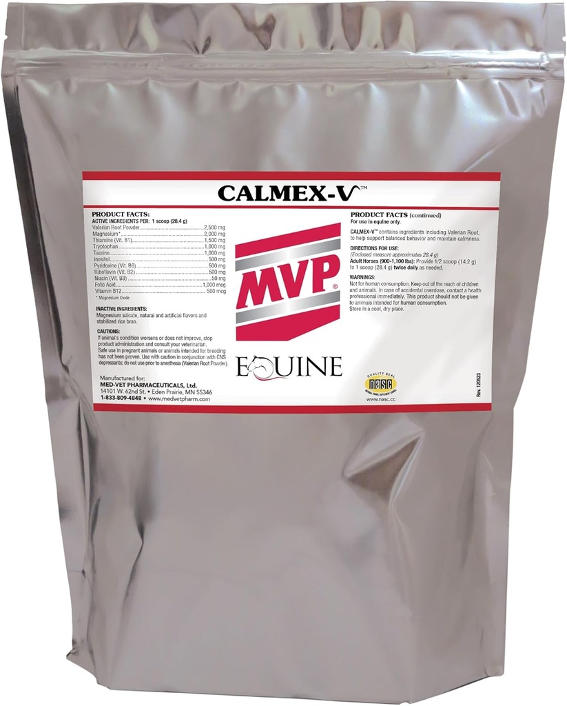 Calmex- V (5 LB) Calming Support for Heste.