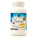 Torsk lever oliekapsler - Premium Certified Pure and Fresh - Triple Strength - Heart Sunde - 120 Softgels - Natural Supplement - 240mg af Omega 3 Fedtsyrer - Ingen Fishy Smag!