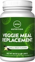 MRM Nutrition Veggie Meal Erstatning Protein Note 124; Vanilla Bean Flavored