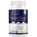 Neurotonix hukommelse supplement - Officiel formel - Neuro Tonix hukommelse tabletter for fokus og hukommelse, Neruotonix hjerne supplement piller, Neuro Tonix avanceret formel for maksimal styrke (60 kapsler)
