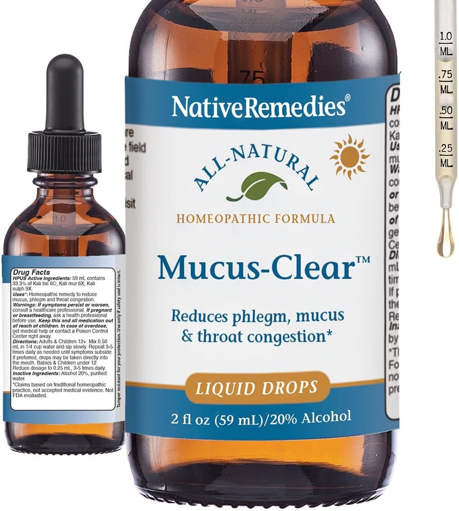 NativeRemedies Mucus- Clear