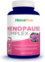 NusaPure Menopause Complex: Black Cohosh og urteingredienser - 60 kapsler