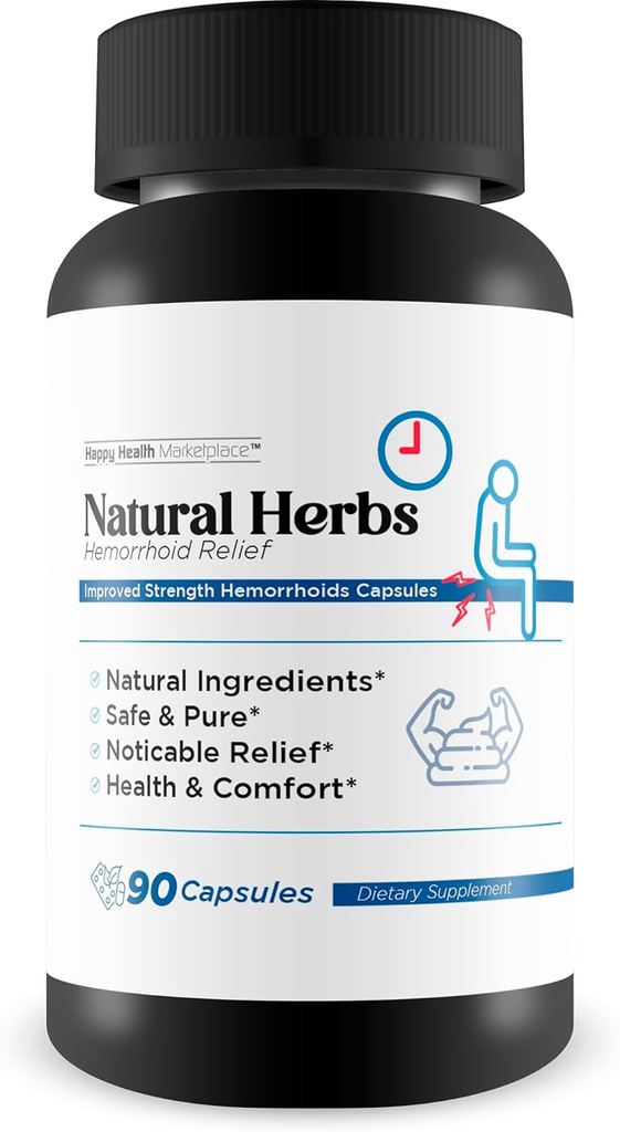 Naturlige urter hæmorider Kapsler - Vores bedste hæmorider Relief supplement - Premium naturlige urter Styrke Hæmorider Kapsler - Hæmorroider Naturlige urter Hæmorroide Behandling Hæmorider Behandling