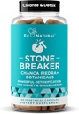 Chanca Piedra Stone Breaker - Natural Dissolver, Nyre Cleanse & Gallblære Supplement - Afgiftning Urinstof, Flush Urenheder, Clear System - 60 Veganske bløde kapsler