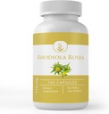 PURE ORIGINAL INGREDIENSER Rhodiola Rosea (100 kapsler) Altid ren, ingen tilsætningsstoffer eller fyldstoffer, Lab Verified