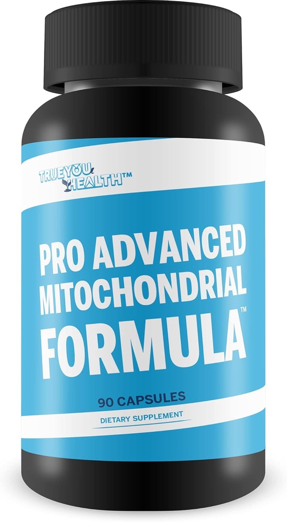 Pro Advanced Mitokondriel Formel - Cellular & Mitokondria Support Kosttilskud - Promote Energy, Anti- Aging, & Samlet sundhed - Hjælp Forsvar & Reparationsceller - ATP Energy Support - 90 Kapsler