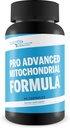 Pro Advanced Mitokondriel Formel - Cellular & Mitokondria Support Kosttilskud - Promote Energy, Anti- Aging, & Samlet sundhed - Hjælp Forsvar & Reparationsceller - ATP Energy Support - 90 Kapsler