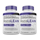 (2 Pack) RazaLean Pills, Razalean Capsules, 2 Month Supply, Made in USA