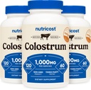 Nutricost Colostrum 1000mg, 120 Caps, 60 Servere (3 flasker)