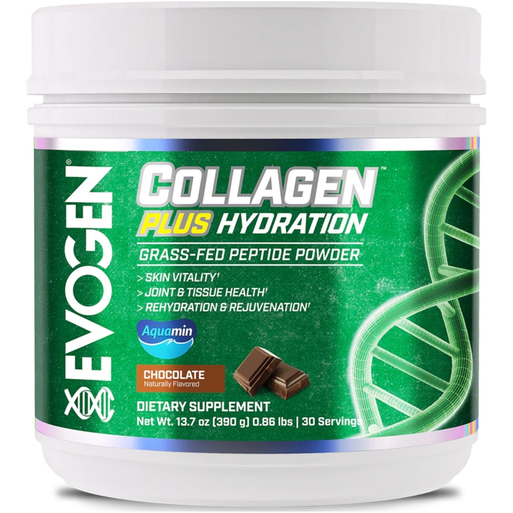Evogen Collagen Plus Hydration - Grass- Fed Collagen for kvinder & mænd
