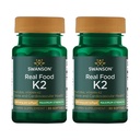 Swanson Maksimum Strength Vitamin K2 (Menaquinone- 7) -Vitamin supplement Support Kardiovaskulær og Bone Health- Made from Japanese Nato to Help Regulate Calcium (30 Softgels, 200mcg Hver) (2 Pack)