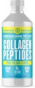 Collagen Peptider Hydrolyseret flydende koncentrat 9000mg hår, hud, negle sundhed supplement sukker fri