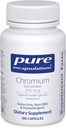 Pure Encapsulations Chromium (Picolinate) 200 mcg | Hypoallergenic Supplement for Healthy Lipid and Carbohydrate Metabolism Support* | 180 Capsules
