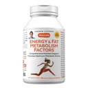 ANDREW LESSMAN Energy and Fat Metabolisme Faktorer 180 Kapsler - fremmer Optimum Fat Burning og energi Metabolisme, med Carnitin, Green Tea, Guarana, Ginseng, B- Complex. Let at synke kapsler