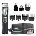 Wahl USA Genopladelig Lithium Ion Alt i et skæg trimmer for mænd med detaljer og Øre & Næse hår trimmer vedhæng - Model 9854- 600B