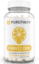 PUREFINITY Vitamin C 2000mg Capsules – Double Strength, High Absorption Supplement, Powerful Antioxidant Properties, 120 Capsules (1 Month Supply)