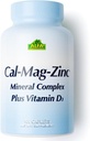 ALFA VITAMINS Calcium, Magnesium, Zink Plus Vitamin D3, Understøtter Knoglehygiejne, Immunfunktion & Energiproduktion, 300mg Calcium, 133mg Magnesium, 5mg Zink, 133 IE Vitamin D3, 100 tabletter