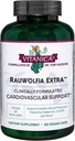Vitanica Rauwolfia Extra - Heart Health Supplement - understøtter blodtryk allerede inden for et sundt område - tillæg med Magnesium, CoQ10 & Snakeroot - 180 Vegan Caps