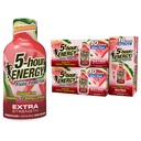 5- timers ENERGY Extra Strength Energy Shot, Watermelon Flavor, 1,93 oz., 30 Greve, Zero Calories & Sugar- Free 230 mg Coffeined Energy Shot, Aminosyrer & B Vitamin, Kosttilskud