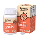 Renzo 's Eye Spy Lutein med Bilberry Extract, Opløselige Kids Vitaminer for Eye Health, Sugar- Gratis Kosttilskud, 30 Orange- Flavored Melty Tabs