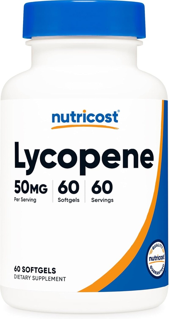 Nutricost Lycopene 50 mg Softgels (60 Softgels)