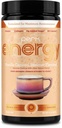 Perk Energy Original Vanilla Caramel Steamer Flavored Drink Powder (20 Servings) - Gluten-Free, Peanut-Free