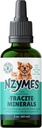 Nzymes ® Tracite Minerals for Kæledyr - Fulvic Acid, Humic Acid, og Iron- Based Trace Mineral Drops og Aminosyrer til ATP Energy, og fordøjelsessygdomme - Made in USA