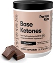 Perfekt Keto eksogene Ketoner pulver, BHB Salte til Ketosis & Fasting Support, Elektrolyter til Hydration, Koffein Free Energy, Chokolade, 8.57 oz