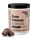 Perfekt Keto eksogene Ketoner pulver, BHB Salte til Ketosis & Fasting Support, Elektrolyter til Hydration, Koffein Free Energy, Chokolade, 8.57 oz