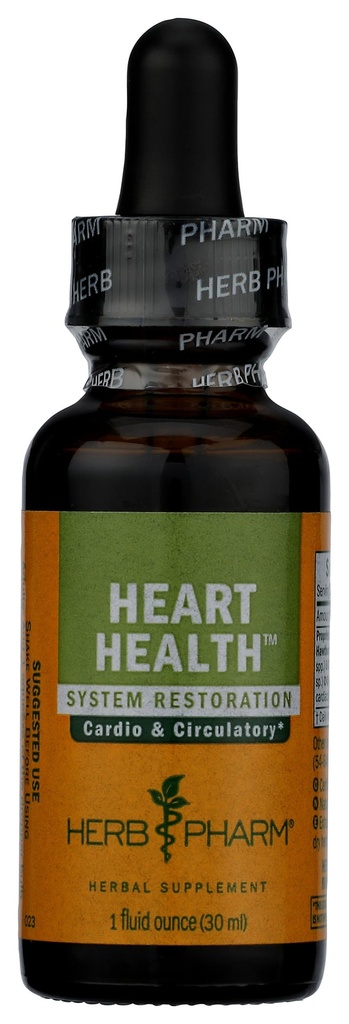 Herb Pharm Heart Health Liquid Herbal Formel med Hawthorn til cardiovaskulær systemsupport - 1 Ounce (FCACT01)