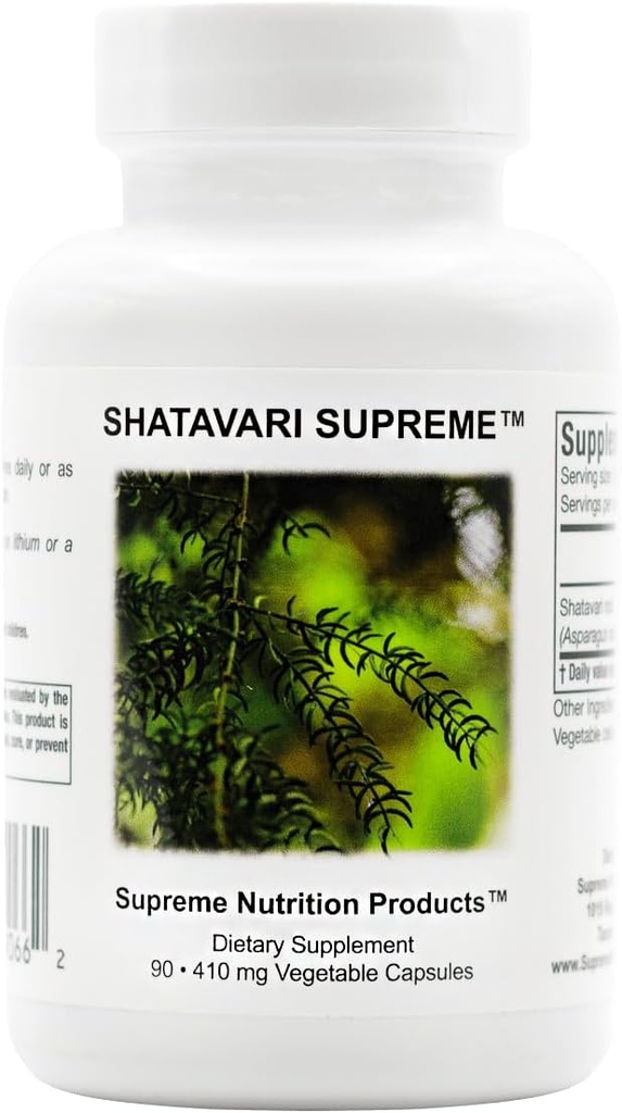 Supreme Nutrition Shatavari Supreme, 90 Pure Shatavari Root Vegetariske Kapsler