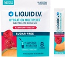 Flydende I.V. ® Hydration Multiplier Sugar- Free - Raspberry Melon Mex124; Electrolyte Powder Drink Mix 124; 1 pakke (14 Servere)