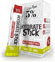 5% Nutrition Hydrate Stick Hydration Packets | Sport Electrolyte Powder Mix Packets with Coconut Water (Lemon Lime) (10 Count)