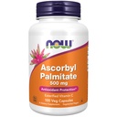 Now Supplements, Ascorbyl Palmitat 500 mg, Esterificeret C-vitamin, Antioxidant Protection *, 100 Veg kapsler