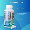 MENNESKELIG LAB Sundhed Electrolyte Complex kapsler, Advanced Hydration, Fysisk Performance og Inddrivelse Support, 90 Kapsler
