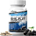 Himalayan Shilajit Capsules Mænd Kvinder - Premium Himalayan Fulvic Acid Supplement Pills - Ashwagandha Turmerisk Ginkgo Biloba Ginseng Cordyceps Mushroom Stinging Nettle Black Pepper