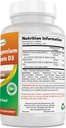 Bedste Naturals Cal Mag Zink med vitamin D3 & vitamin C 1000 mg