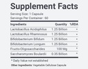 Generisk Pre & Probiotics Supplemented 124; Gut Health Supplement Lavet med 06 Sunde Bacterias