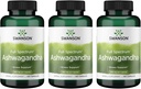 Swanson Ashwagandha Powder Supplement-Ashwagandha Root Promoting Stress Relief & Energy Support-Ayurvedic Supplement for Natural Wellness (100 Capsules, 450mg Each) 3 Pack