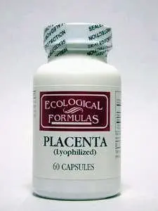 Økologiske formler - Placenta 60 kapsler 250 mg