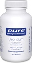 Ren indkapsling Strontium (Citrate) • 124; Hypoallergen Kosttilskud til støtte sunde knogler * • 124; 90 Kapsler