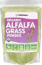 XPRS Nutra Organic Alfalfa Powder - Premium Vegan Supplement Rich in Calcium, Antioxidants, Vitaminer - Farmer Supplement for børn og voksne - Vegan Friendly Alfalfa Leaf (16 Ounce)