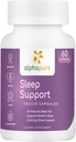 Sovetilskud med Melatonin, Ashwagandha, L- Theanine & urter - 60 kapsler